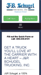 Mobile Screenshot of jrschugeldrivers.com